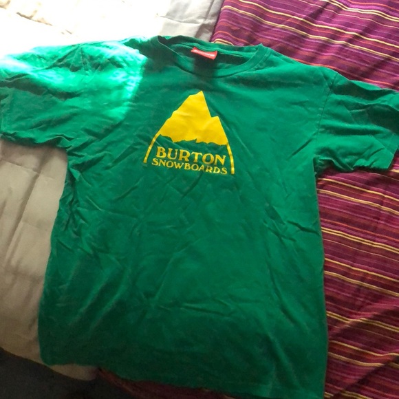 Burton Snowboards T-shirt. - Picture 1 of 4